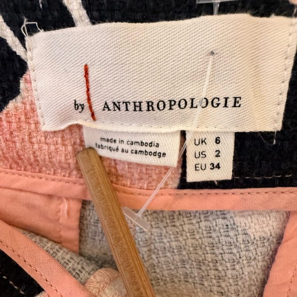 Anthropologie Geordie Scalloped Textured Shorts Size 2 NWOT - Picture 11 of 12